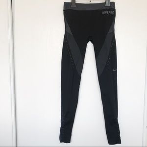 Nike Pro full length black leggings/tights
